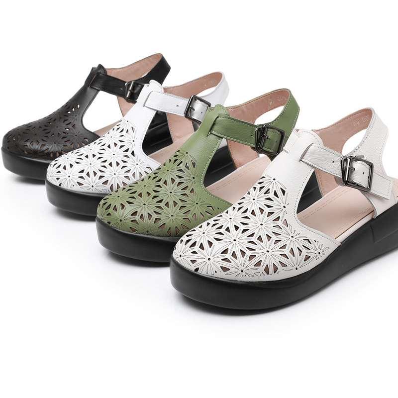 Platform Wedge Sandals with Thick Soles