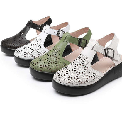 Platform Wedge Sandals with Thick Soles