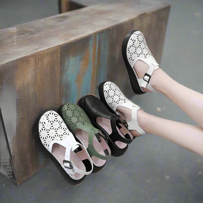 Platform Wedge Sandals with Thick Soles