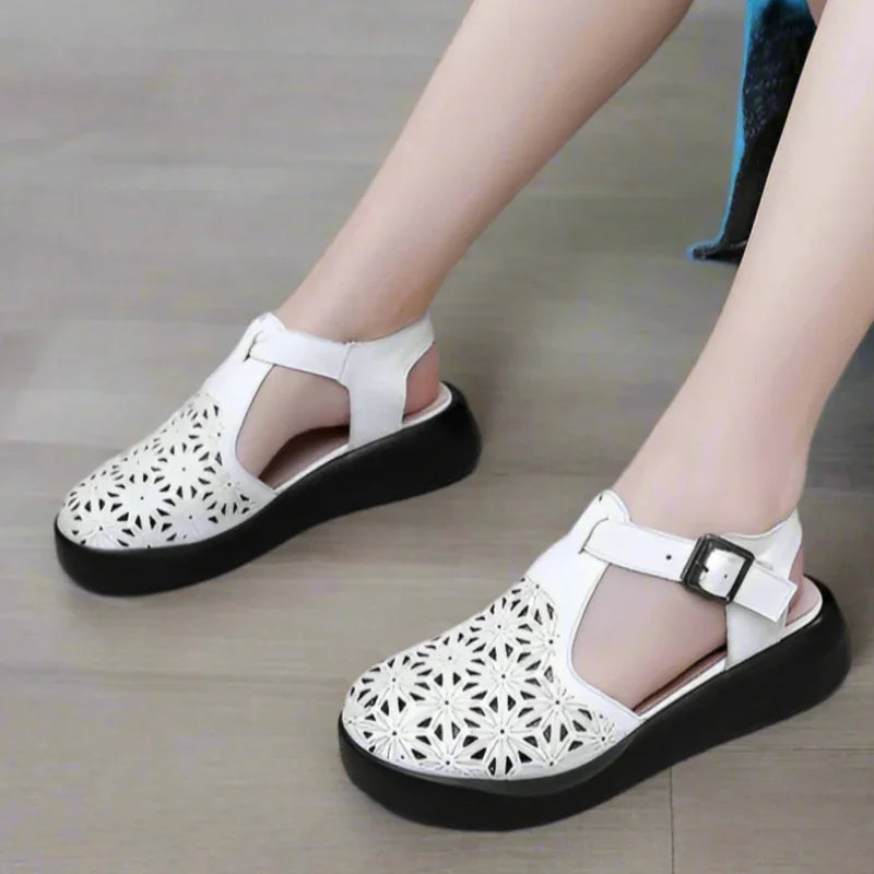 Platform Wedge Sandals with Thick Soles
