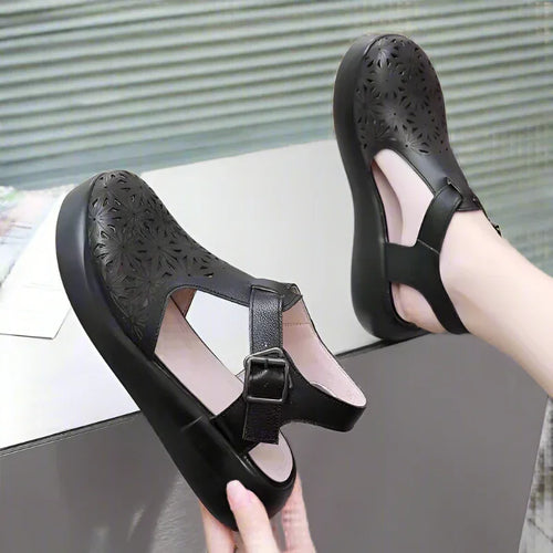 Platform Wedge Sandals with Thick Soles