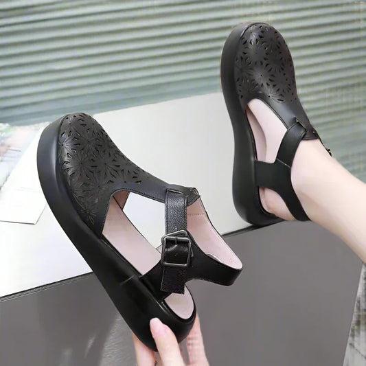 Platform Wedge Sandals with Thick Soles