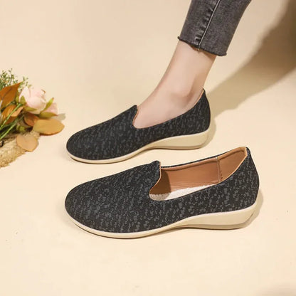 Women's Vibrant Pattern Slip-On Loafers