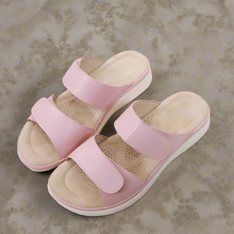 Orthopedic Slippers with Velcro Straps