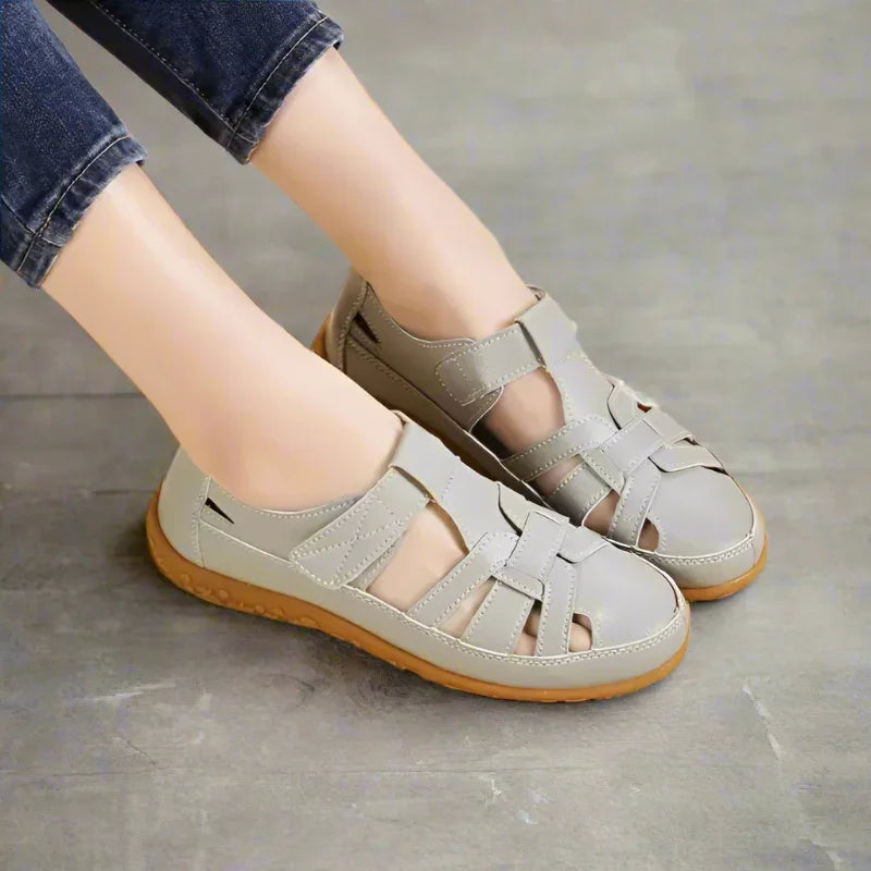 Comfortable Summer Sandals with Adjustable Velcro Straps