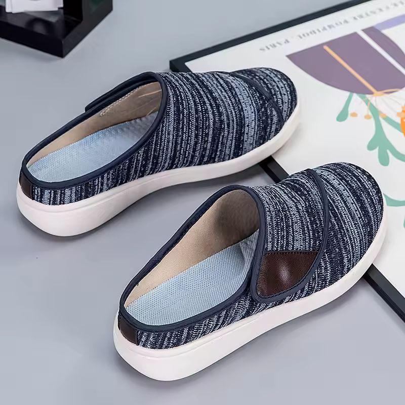 Orthopedic Wide-Fit Half Slippers