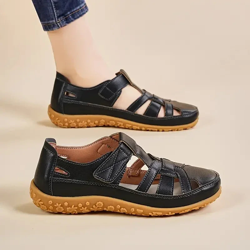 Comfortable Summer Sandals with Adjustable Velcro Straps