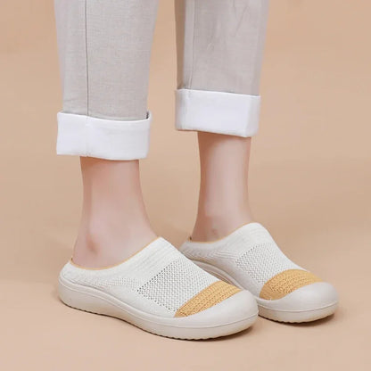Breathable Bunion-Friendly Slip-On Mules