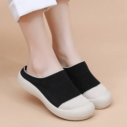 Breathable Bunion-Friendly Slip-On Mules
