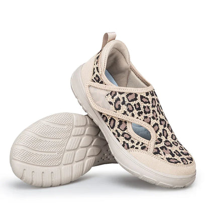 Women's Wide Fit Leopard Print Shoes