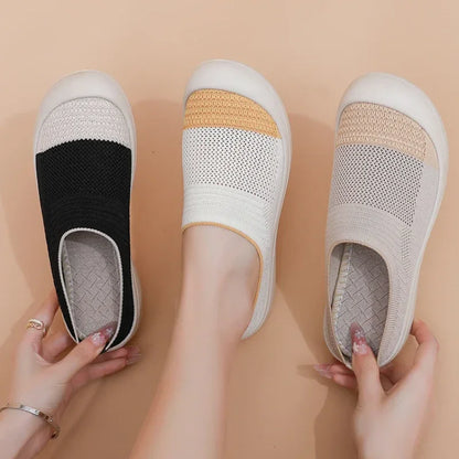 Breathable Bunion-Friendly Slip-On Mules