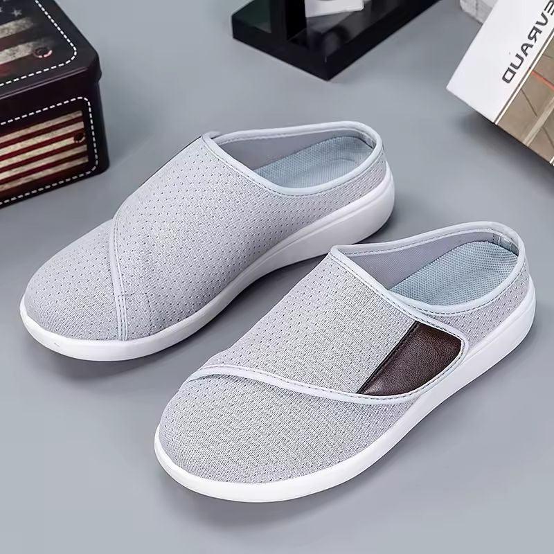 Orthopedic Wide-Fit Half Slippers