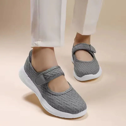 Ladies Closed-Toe Orthopedic Walking Shoes