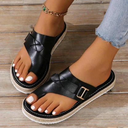 Chic Open Toe Sandals for All Day Walking Comfort