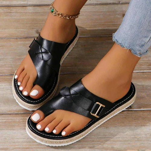 Chic Open Toe Sandals for All Day Walking Comfort