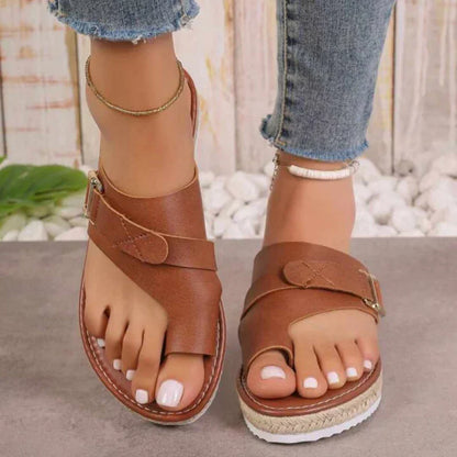 Chic Open Toe Sandals for All Day Walking Comfort