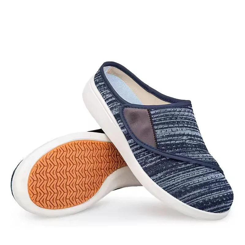 Orthopedic Wide-Fit Half Slippers