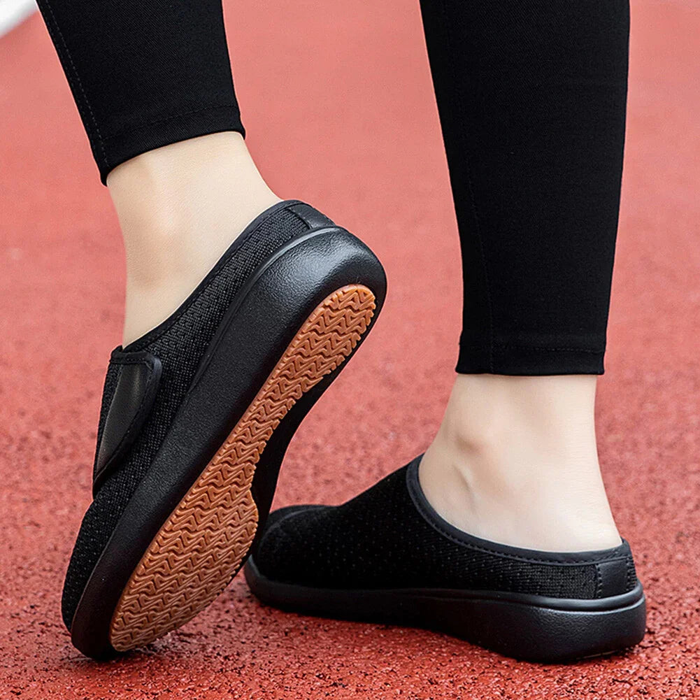 Orthopedic Wide-Fit Half Slippers