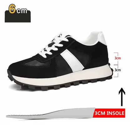 Lightweight Walking Shoes with Heel Lift