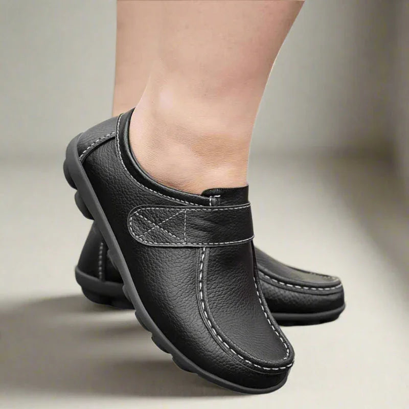 Elegant and Chic Leather Loafers for Women