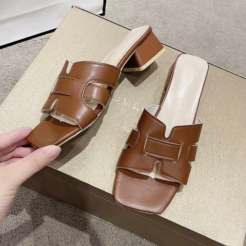 PU leren bunion sandalen 