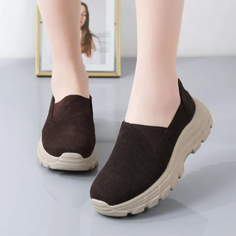 Women's Casual Chunky Sole Sneakers