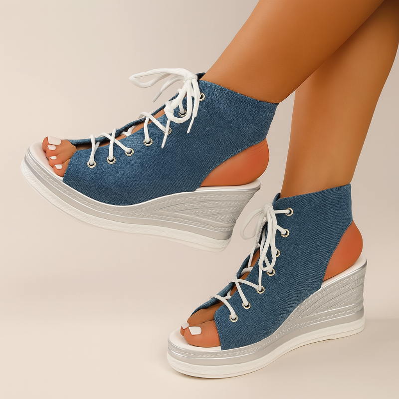 Stylish Height Boost Dressy Comfort Sandals