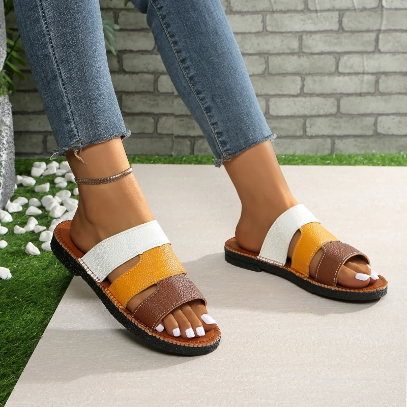 Colorful Comfort Slide Sandals