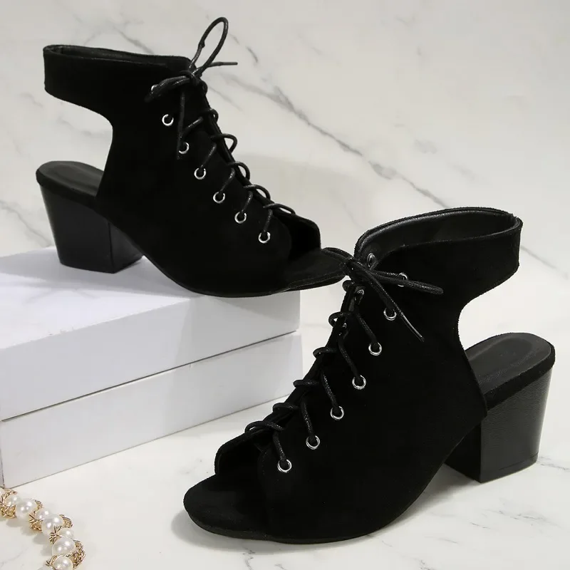 Stability Stride Block Heels for All-Day Wear