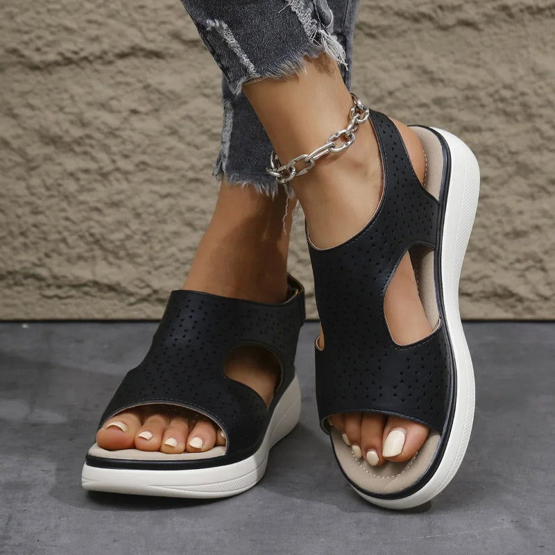 Premium Orthopedic Sandals with Breathable Perforations for Superior Foot Comfort