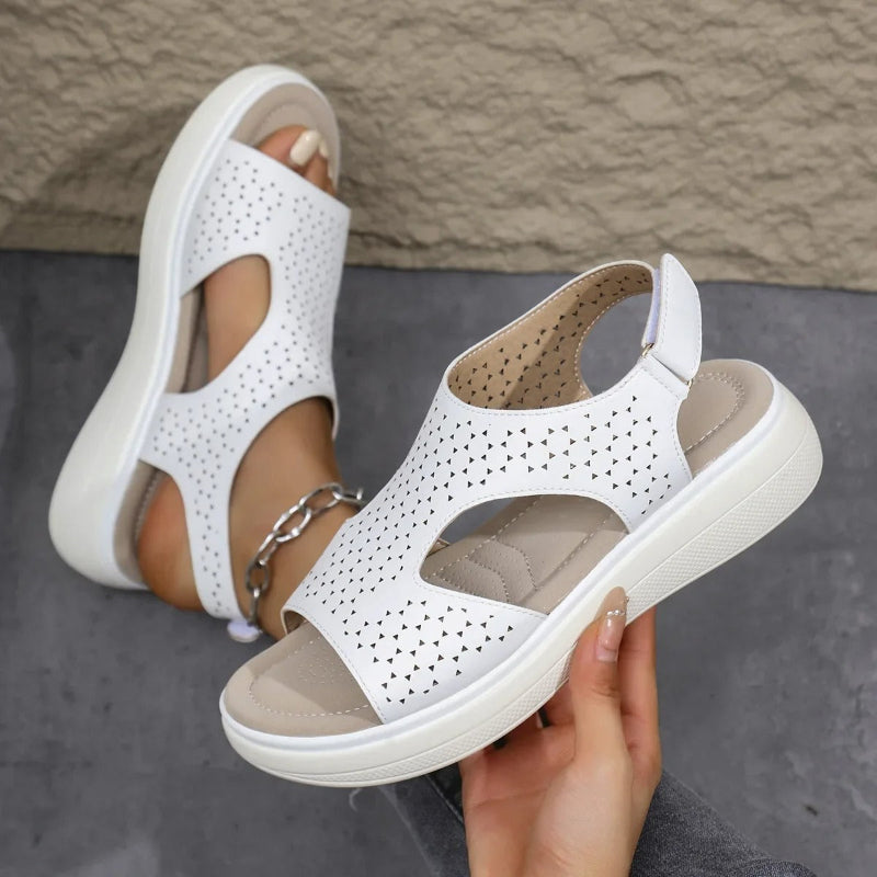 Premium Orthopedic Sandals with Breathable Perforations for Superior Foot Comfort