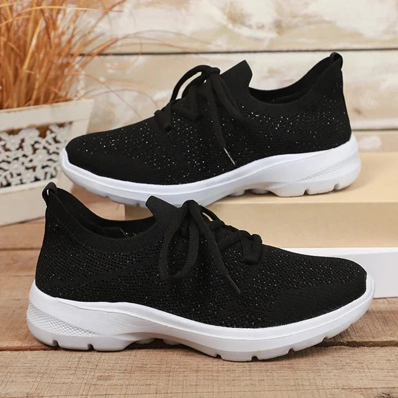Breathable Knit Mesh Sport Sneakers