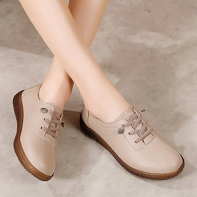 Genuine Leather Casual Shoes with Soft-sole