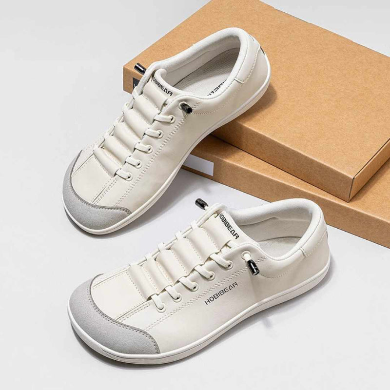 Buni-Flex Minimalist Lace Up Bunion Sneakers with Barefoot Shape