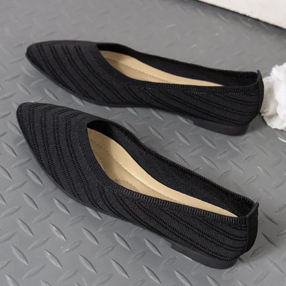 Women's Breathable Mesh Pointed Toe Flats