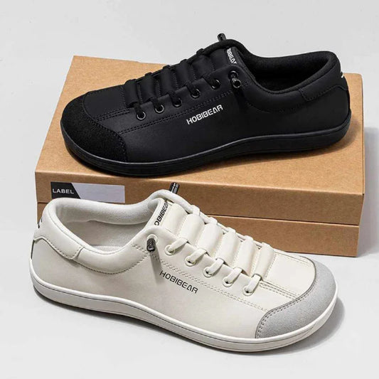 Buni-Flex Minimalist Lace Up Bunion Sneakers with Barefoot Shape