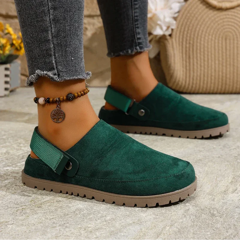 Women's Closed-Toe Clogs Adjustable 2-in-1