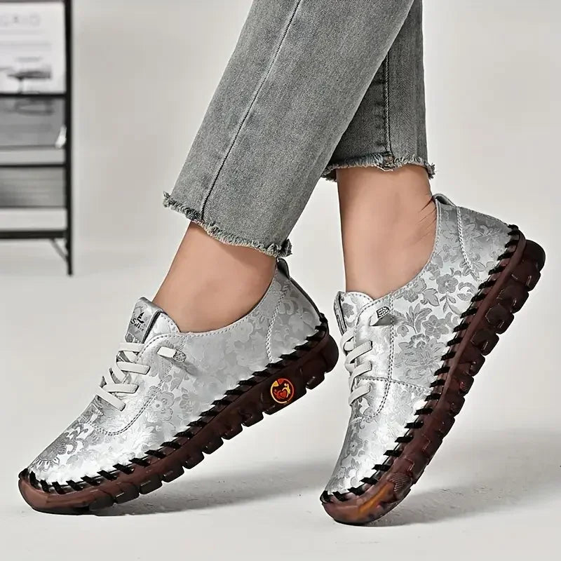 Women’s Floral-Print Orthopedic Shoes