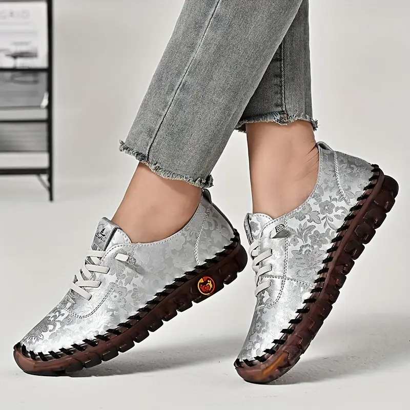 Women’s Floral-Print Orthopedic Shoes