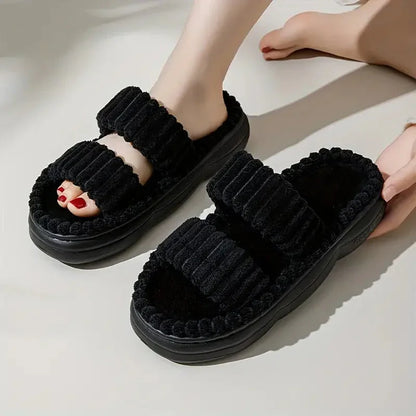Orthopedic Double Strap Platform Sandals