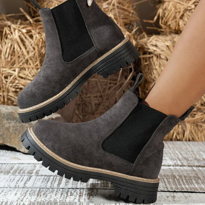 Women’s Ankle Boots with Lug Sole