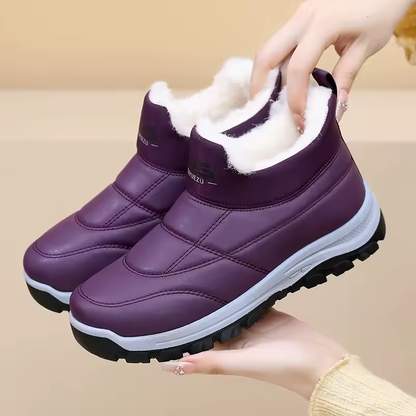 Warm Plush Comfort Footwear for Sensitive Feet