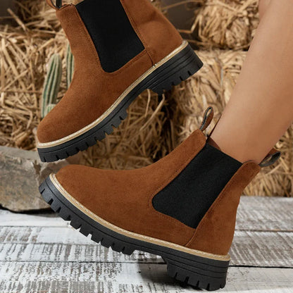 Women’s Ankle Boots with Lug Sole