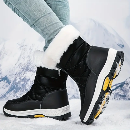 Warm Snow Boots with Velvet Cuff & Anti-Slip Sole