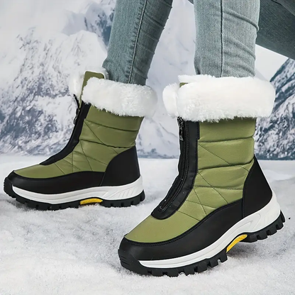 Warm Snow Boots with Velvet Cuff & Anti-Slip Sole