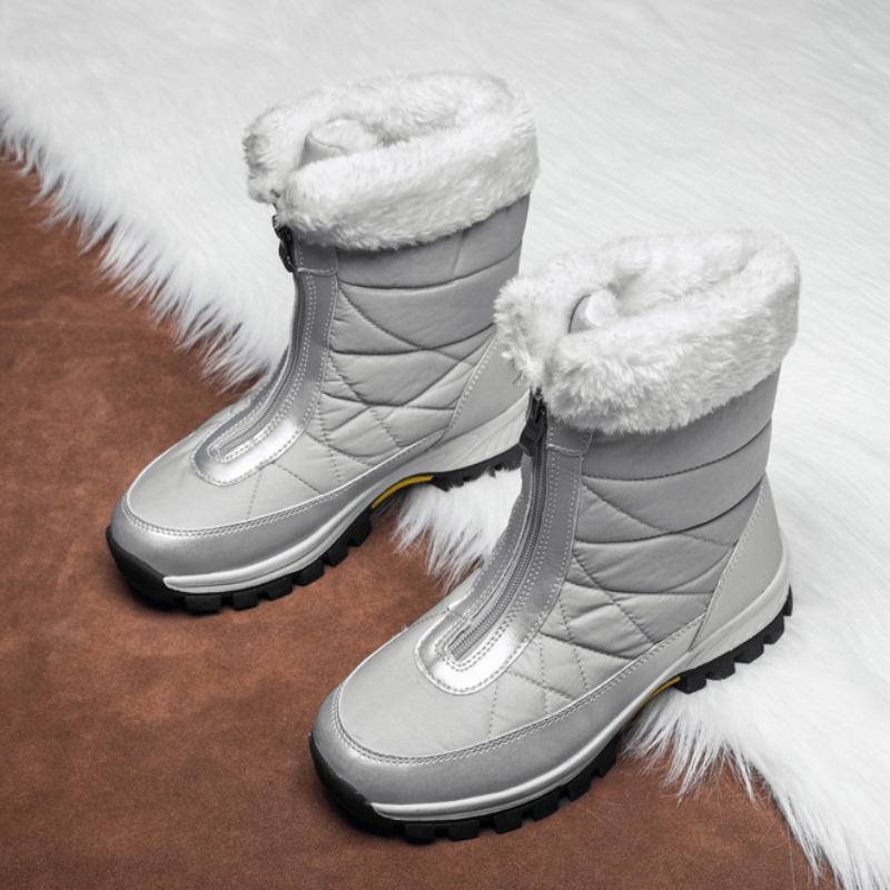 Warm Snow Boots with Velvet Cuff & Anti-Slip Sole