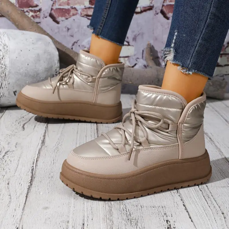 Fashionable Comfort-Platform Winter Boots