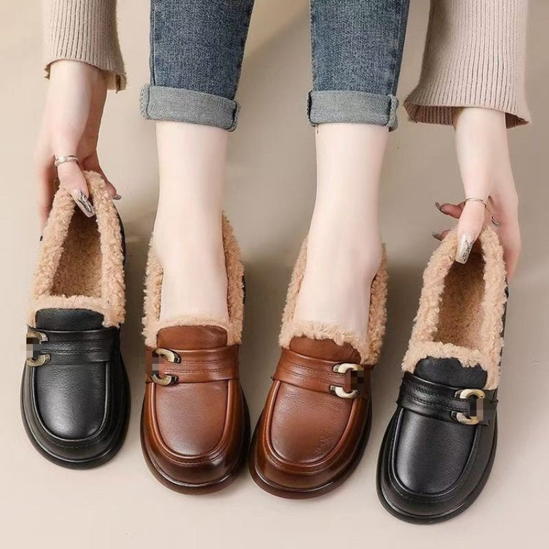 Mary Jane Low Heel Loafers for Women