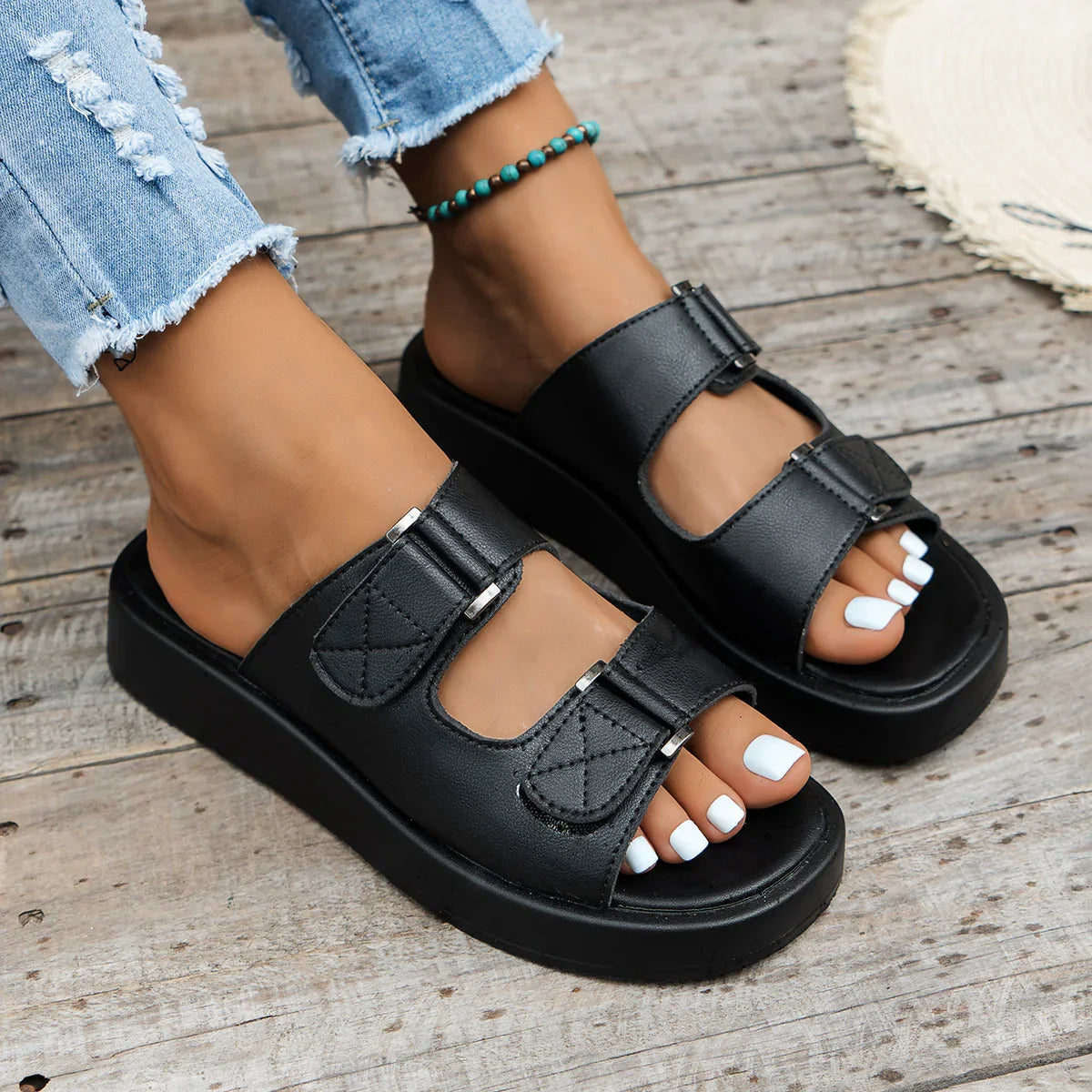 Comfortable Summer Platform Slippers for Women