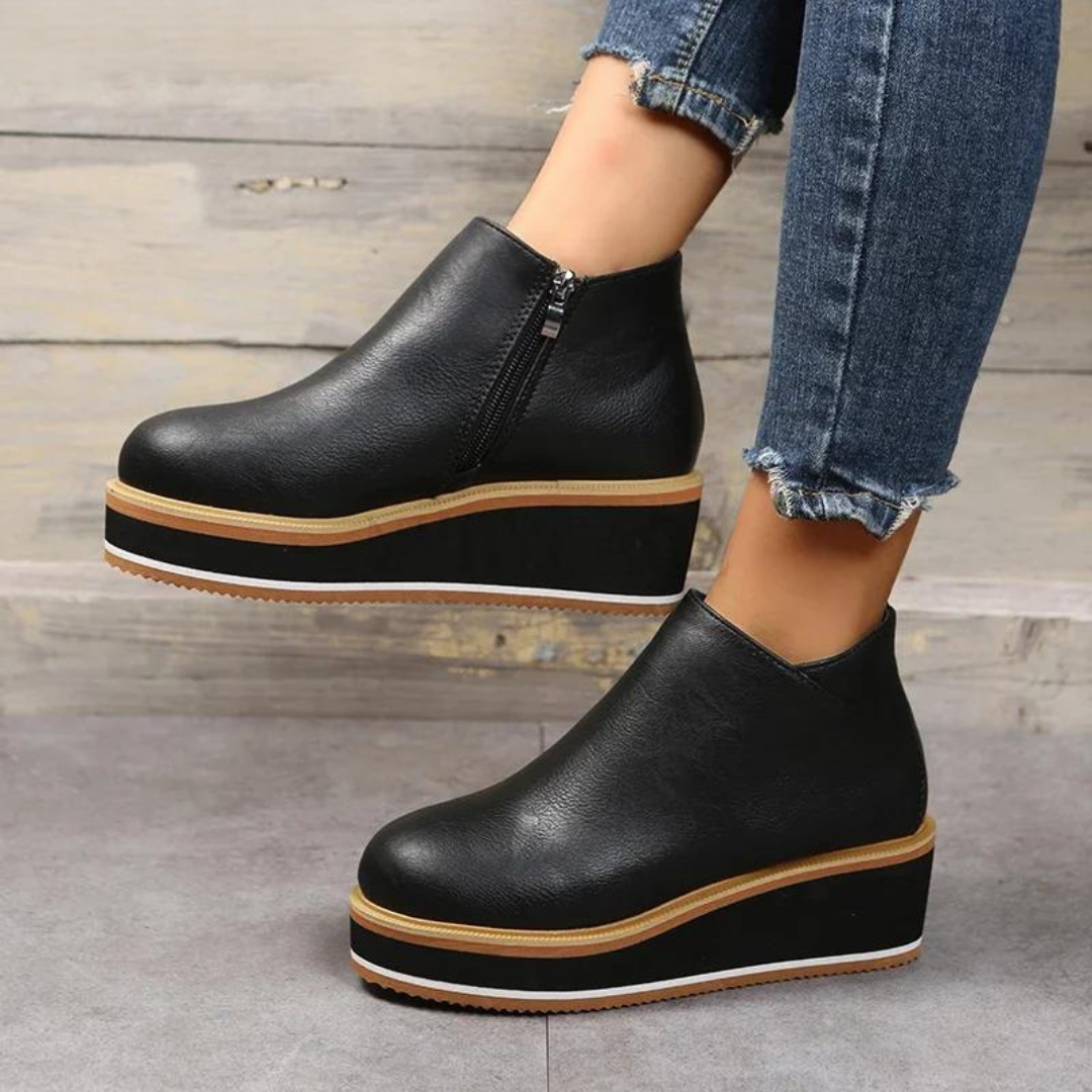 Stylish Orthopedic Platform Shoes for All-Day Comfort